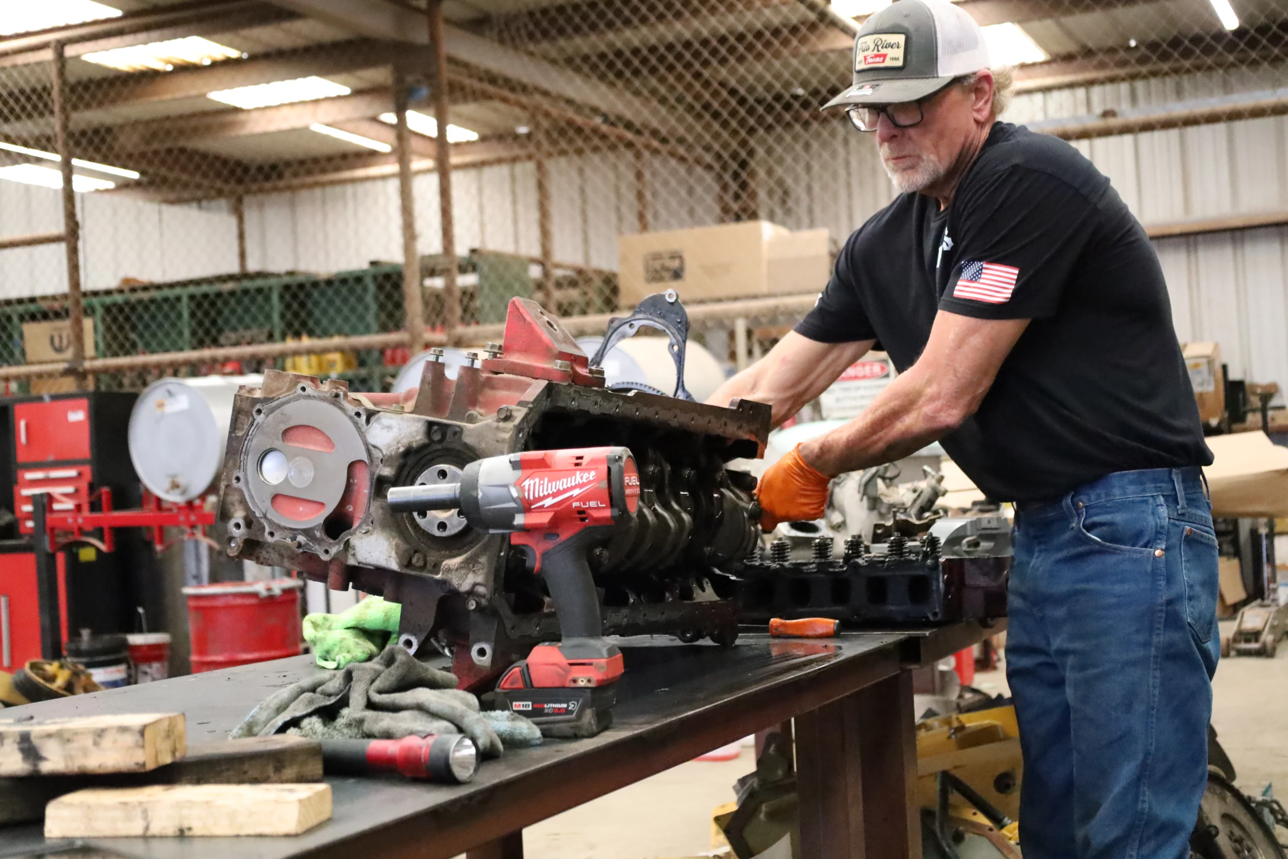 Diesel engine rebuild and repair service in Midland TX at Chris's Diesel Service